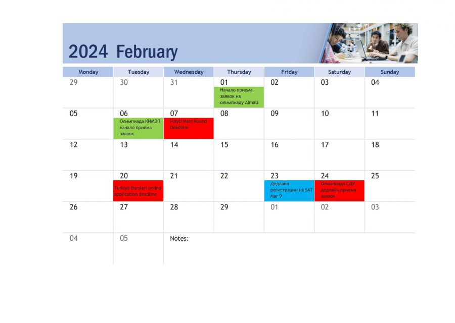 Academic calendar - 0006
