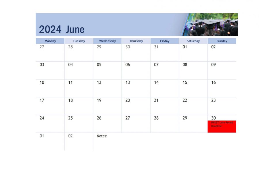 Academic calendar - 0010